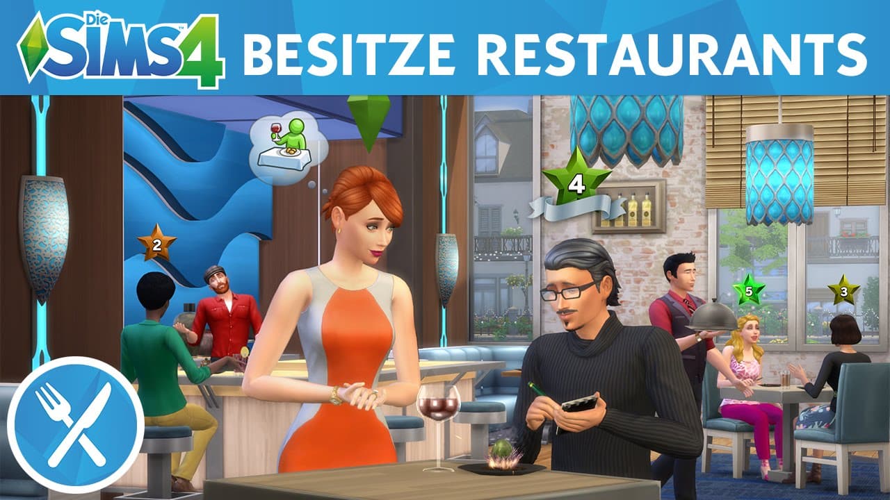Die Sims 4 Gaumenfreuden: Offizieller Gameplay-Trailer 'Restaurants besitzen'