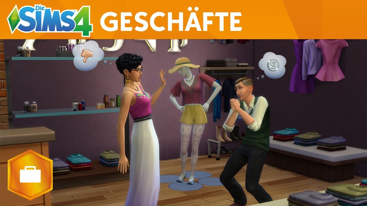 Die Sims 4 An die Arbeit!: GESCHÄFTE - Gameplay Trailer