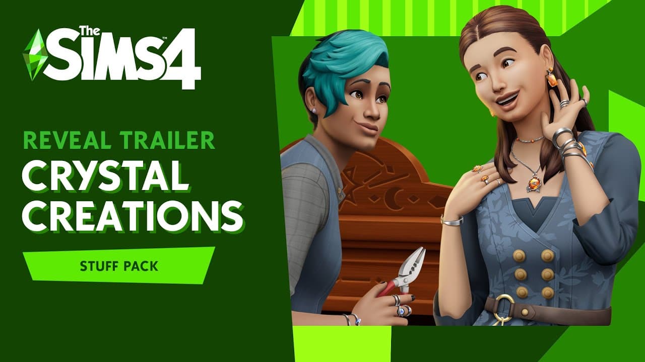 The Sims 4 Criações Cristalinas Coleção de Objetos: Trailer Oficial de Anúncio